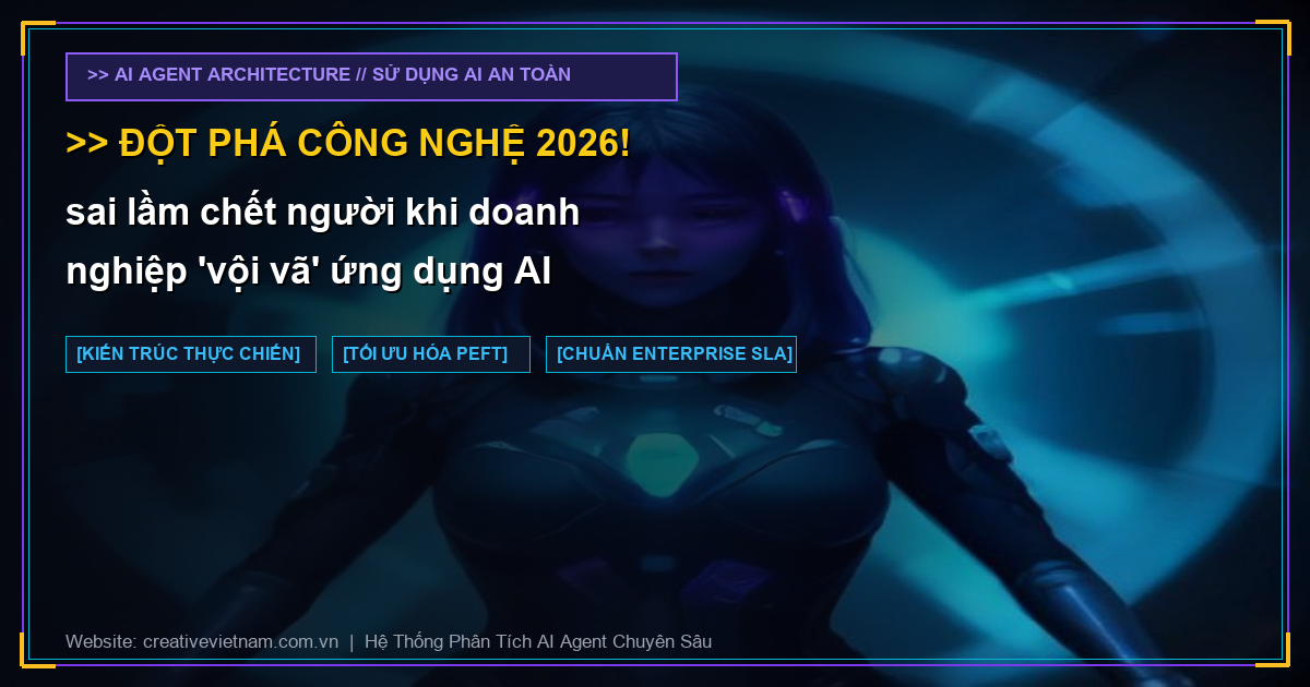 7 sai lầm chết người khi doanh nghiệp 'vội vã' ứng dụng AI