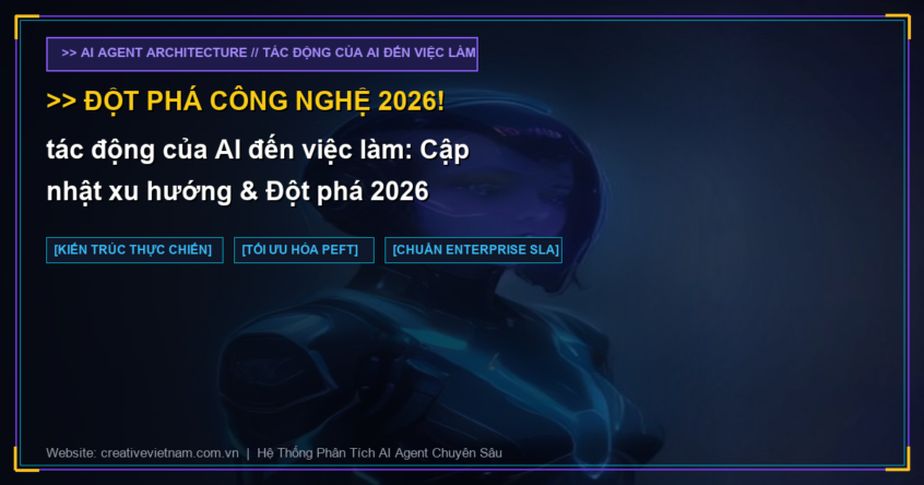 tác động của AI đến việc làm: Cập nhật xu hướng & Đột phá 2026