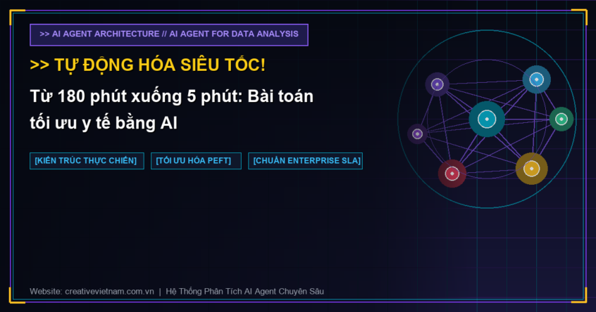 Từ 180 phút xuống 5 phút: Bài toán tối ưu y tế bằng AI