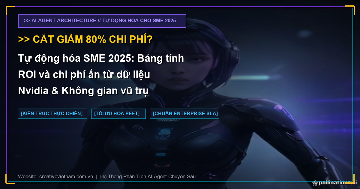 Tự động hóa SME 2025: Bảng tính ROI và chi phí ẩn từ dữ liệu Nvidia & Không gian vũ trụ