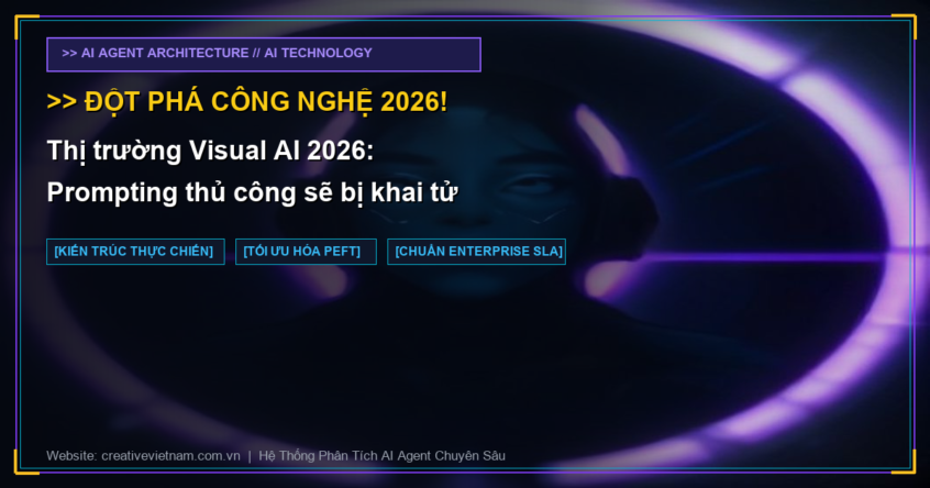 Thị trường Visual AI 2026: Prompting thủ công sẽ bị khai tử